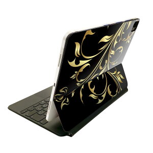 Magic Keyboard 12.9�C���` iPad Pro�i��4����A��5����A��6����j�Ή� apple �A�b�v�� �A�C�p�b�h �S�ʃX�L���V�[�� �t�� �O�� �w�� �ی�V�[�� �l�C �A���@���@�u���b�N�@�C�G���[ 007580