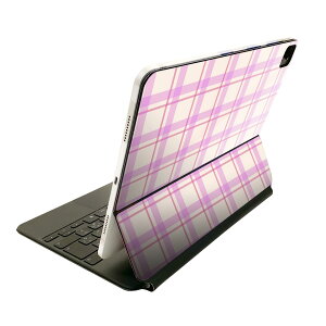 Magic Keyboard 12.9�C���` iPad Pro�i��4����A��5����A��6����j�Ή� apple �A�b�v�� �A�C�p�b�h�@�S�ʃX�L���V�[�� �t�� �O�ʁ@�w�� �ی�V�[�� �l�C 007642 �s���N�@�`�F�b�N�@�͗l