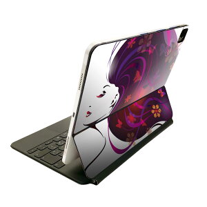 Magic Keyboard 12.9�C���` iPad Pro�i��4����A��5����A��6����j�Ή� apple �A�b�v�� �A�C�p�b�h �S�ʃX�L���V�[�� �t�� �O�� �w�� �ی�V�[�� �l�C ���@�l���@�J���t���@���C���{�[ 007783