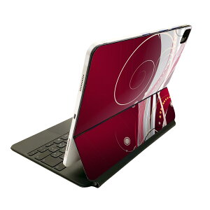 Magic Keyboard �p �X�L���V�[�� 11�C���` iPad Pro�p ��1-4���� iPad Air ��4-5���� �Ή� �S�ʃX�L���V�[�� �t�� �O�� �w�� �ی�V�[�� �l�C 007833 �ԁ@���b�h�@�A���@�͗l