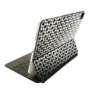 Magic Keyboard 12.9�C���` iPad Pro�i��4����A��5����A��6����j�Ή� apple �A�b�v�� �A�C�p�b�h�@�S�ʃX�L���V�[�� �t�� �O�ʁ@�w�� �ی�V�[�� �l�C 007837 �n�[�g�@�͗l�@���@�u���b�N