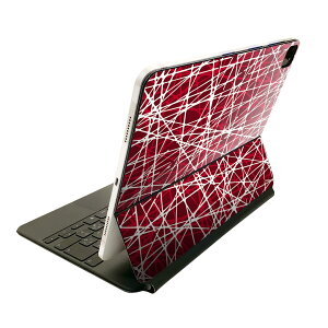 Magic Keyboard �p �X�L���V�[�� 11�C���` iPad Pro�p ��1-4���� iPad Air ��4-5���� �Ή� �S�ʃX�L���V�[�� �t�� �O�� �w�� �ی�V�[�� �l�C 007875 �ԁ@���b�h�@�͗l�@���@���C��