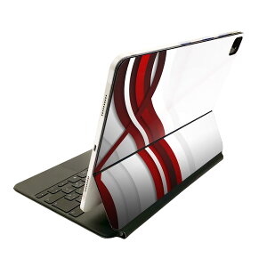 Magic Keyboard �p �X�L���V�[�� 11�C���` iPad Pro�p ��1-4���� iPad Air ��4-5���� �Ή� �S�ʃX�L���V�[�� �t�� �O�� �w�� �ی�V�[�� �l�C 008055 �ԁ@���b�h�@�Ȑ��@�f�U�C��