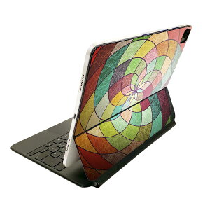 Magic Keyboard 12.9�C���` iPad Pro�i��4����A��5����A��6����j�Ή� apple �A�b�v�� �A�C�p�b�h �S�ʃX�L���V�[�� �t�� �O�� �w�� �ی�V�[�� �l�C �J���t���@�͗l�@�X�e���h�O���X 008061