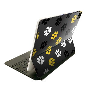 Magic Keyboard 12.9�C���` iPad Pro�i��4����A��5����A��6����j�Ή� apple �A�b�v�� �A�C�p�b�h �S�ʃX�L���V�[�� �t�� �O�� �w�� �ی�V�[�� �l�C ���@�u���b�N�@���Ձ@�͗l 008109