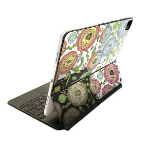Magic Keyboard 12.9�C���` iPad Pro�i��4����A��5����A��6����j�Ή� apple �A�b�v�� �A�C�p�b�h �S�ʃX�L���V�[�� �t�� �O�� �w�� �ی�V�[�� �l�C �ԁ@�@�J���t���@�p�X�e���@�͗l 008163