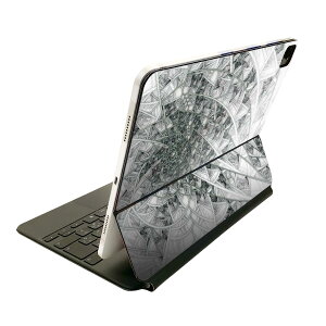 Magic Keyboard 12.9�C���` iPad Pro�i��4����A��5����A��6����j�Ή� apple �A�b�v�� �A�C�p�b�h �S�ʃX�L���V�[�� �t�� �O�� �w�� �ی�V�[�� �l�C �C���X�g�@�����܂��@�����@�͗l 008192