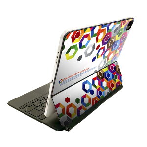 Magic Keyboard 12.9�C���` iPad Pro�i��4����A��5����A��6����j�Ή� apple �A�b�v�� �A�C�p�b�h �S�ʃX�L���V�[�� �t�� �O�� �w�� �ی�V�[�� �l�C ���C���{�[�@�J���t���@�͗l 008266