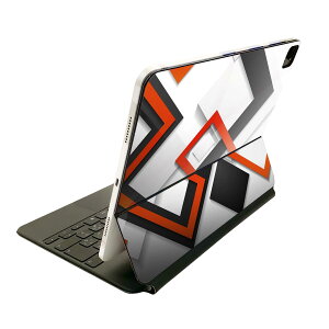 Magic Keyboard �p �X�L���V�[�� 11�C���` iPad Pro�p ��1-4���� iPad Air ��4-5���� �Ή� �S�ʃX�L���V�[�� �t�� �O�� �w�� �ی�V�[�� �l�C 008354 �f�U�C���@�ԁ@���@�u���b�N�@���b�h