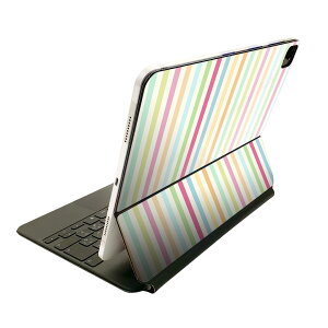 Magic Keyboard 12.9�C���` iPad Pro�i��4����A��5����A��6����j�Ή� apple �A�b�v�� �A�C�p�b�h �S�ʃX�L���V�[�� �t�� �O�� �w�� �ی�V�[�� �l�C �X�g���C�v�@�J���t���@�p�X�e�� 008407