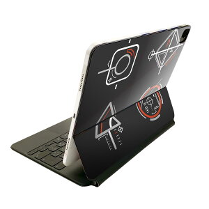 Magic Keyboard �p �X�L���V�[�� 11�C���` iPad Pro�p ��1-4���� iPad Air ��4-5���� �Ή� �S�ʃX�L���V�[�� �t�� �O�� �w�� �ی�V�[�� �l�C 008435 ���@�u���b�N�@���@���b�h�@�ԁ@�}�[�N