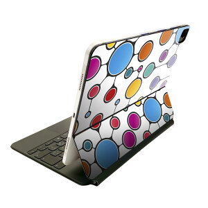 Magic Keyboard 12.9�C���` iPad Pro�i��4����A��5����A��6����j�Ή� apple �A�b�v�� �A�C�p�b�h�@�S�ʃX�L���V�[�� �t�� �O�ʁ@�w�� �ی�V�[�� �l�C 008661 �͗l�@�J���t��