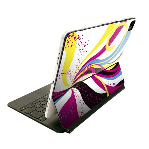 Magic Keyboard 12.9�C���` iPad Pro�i��4����A��5����A��6����j�Ή� apple �A�b�v�� �A�C�p�b�h�@�S�ʃX�L���V�[�� �t�� �O�ʁ@�w�� �ی�V�[�� �l�C 008938 �J���t���@�|�X�^�[�@�N�₩