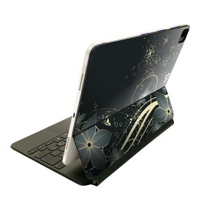 Magic Keyboard 12.9C` iPad Proi4A5A6jΉ apple Abv ACpbh SʃXLV[ t O w یV[ lC ԁ@@@ubN 008948