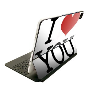 Magic Keyboard 12.9�C���` iPad Pro�i��4����A��5����A��6����j�Ή� apple �A�b�v�� �A�C�p�b�h �S�ʃX�L���V�[�� �t�� �O�� �w�� �ی�V�[�� �l�C �p��@�n�[�g�@LOVE 009274