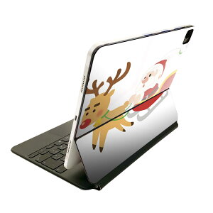 Magic Keyboard 12.9�C���` iPad Pro�i��4����A��5����A��6����j�Ή� apple �A�b�v�� �A�C�p�b�h�@�S�ʃX�L���V�[�� �t�� �O�ʁ@�w�� �ی�V�[�� �l�C 009415 �N���X�}�X�@�~�@�T���^�@�L�����N�^�[