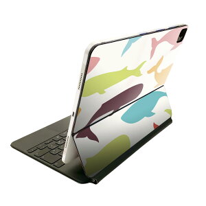 Magic Keyboard 12.9�C���` iPad Pro�i��4����A��5����A��6����j�Ή� apple �A�b�v�� �A�C�p�b�h �S�ʃX�L���V�[�� �t�� �O�� �w�� �ی�V�[�� �l�C �����@������@�J���t�� 009452