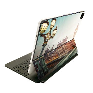 Magic Keyboard 12.9インチ iPad Pro(第4世代、第5世代、第6世代)対応 apple アップル アイパッド 全面スキンシール フル 前面 背面 保護シール 人気 外国 風景 写真 009695