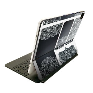 Magic Keyboard 12.9�C���` iPad Pro�i��4����A��5����A��6����j�Ή� apple �A�b�v�� �A�C�p�b�h �S�ʃX�L���V�[�� �t�� �O�� �w�� �ی�V�[�� �l�C �͗l�@���@�� 010141