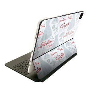 Magic Keyboard 12.9インチ iPad Pro(第4世代、第5世代、第6世代)対応 apple アップル アイパッド 全面スキンシール フル 前面 背面 保護シール 人気 010502 おしゃれ ファッション 英語
