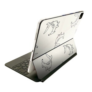 Magic Keyboard 12.9�C���` iPad Pro�i��4����A��5����A��6����j�Ή� apple �A�b�v�� �A�C�p�b�h�@�S�ʃX�L���V�[�� �t�� �O�ʁ@�w�� �ی�V�[�� �l�C 010683 �T���@�C�@������