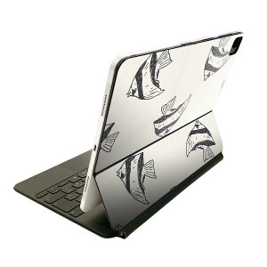 Magic Keyboard 12.9�C���` iPad Pro�i��4����A��5����A��6����j�Ή� apple �A�b�v�� �A�C�p�b�h�@�S�ʃX�L���V�[�� �t�� �O�ʁ@�w�� �ی�V�[�� �l�C 010685 ���@�C�@������