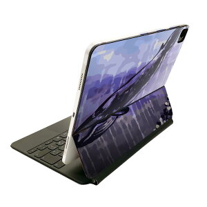 Magic Keyboard 12.9�C���` iPad Pro�i��4����A��5����A��6����j�Ή� apple �A�b�v�� �A�C�p�b�h�@�S�ʃX�L���V�[�� �t�� �O�ʁ@�w�� �ی�V�[�� �l�C 010968 �C�@������@���炰