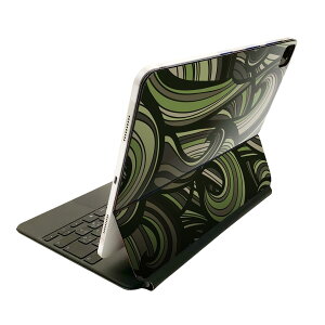 Magic Keyboard 12.9�C���` iPad Pro�i��4����A��5����A��6����j�Ή� apple �A�b�v�� �A�C�p�b�h �S�ʃX�L���V�[�� �t�� �O�� �w�� �ی�V�[�� �l�C �͗l�@�N�[���@�� 011772