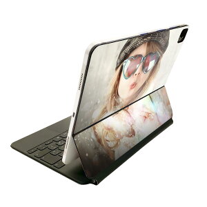 Magic Keyboard 12.9�C���` iPad Pro�i��4����A��5����A��6����j�Ή� apple �A�b�v�� �A�C�p�b�h�@�S�ʃX�L���V�[�� �t�� �O�ʁ@�w�� �ی�V�[�� �l�C 011878 ���̎q�@���킢���@�ʐ^
