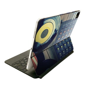 Magic Keyboard 用 スキンシール 11インチ iPad Pro用 第1-4世代 iPad Air 第4-5世代 対応 全面スキンシール フル 前面 背面 保護シール 人気 012566 レコード 音楽 かっこいい