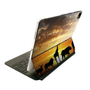 Magic Keyboard 12.9�C���` iPad Pro�i��4����A��5����A��6����j�Ή� apple �A�b�v�� �A�C�p�b�h �S�ʃX�L���V�[�� �t�� �O�� �w�� �ی�V�[�� �l�C �����@�V���G�b�g�@�[�Ă� 012576