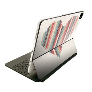Magic Keyboard 12.9�C���` iPad Pro�i��4����A��5����A��6����j�Ή� apple �A�b�v�� �A�C�p�b�h�@�S�ʃX�L���V�[�� �t�� �O�ʁ@�w�� �ی�V�[�� �l�C 012787 �n�[�g�@�X�g���C�v