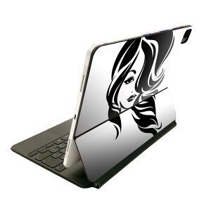 Magic Keyboard 12.9�C���` iPad Pro�i��4����A��5����A��6����j�Ή� apple �A�b�v�� �A�C�p�b�h �S�ʃX�L���V�[�� �t�� �O�� �w�� �ی�V�[�� �l�C �����@�C���X�g�@���m�g�[�� 013233
