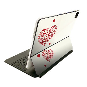 Magic Keyboard 12.9�C���` iPad Pro�i��4����A��5����A��6����j�Ή� apple �A�b�v�� �A�C�p�b�h �S�ʃX�L���V�[�� �t�� �O�� �w�� �ی�V�[�� �l�C �n�[�g�@�o���@�� 013323
