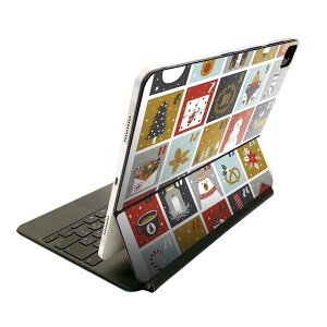 Magic Keyboard 12.9�C���` iPad Pro�i��4����A��5����A��6����j�Ή� apple �A�b�v�� �A�C�p�b�h �S�ʃX�L���V�[�� �t�� �O�� �w�� �ی�V�[�� �l�C �Ⴞ��܁@�T���^�@�N���X�}�X 013402
