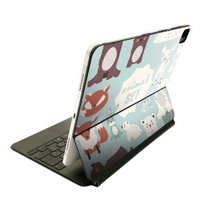 Magic Keyboard 12.9�C���` iPad Pro�i��4����A��5����A��6����j�Ή� apple �A�b�v�� �A�C�p�b�h �S�ʃX�L���V�[�� �t�� �O�� �w�� �ی�V�[�� �l�C �����@�A�j�}���@�L�����N�^�[ 014596