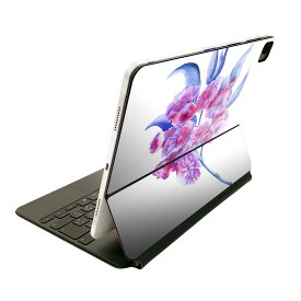 Magic Keyboard 用 スキンシール 11インチ iPad Pro用 第1-4世代 iPad Air 第4-5世代 対応 全面スキンシール フル 前面 背面 保護シール 人気 014779 花　カラフル　きれい