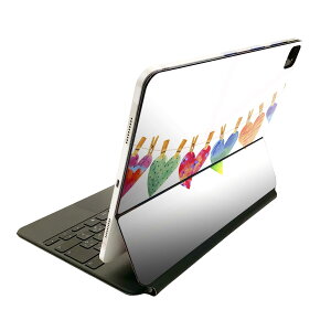 Magic Keyboard 12.9�C���` iPad Pro�i��4����A��5����A��6����j�Ή� apple �A�b�v�� �A�C�p�b�h�@�S�ʃX�L���V�[�� �t�� �O�ʁ@�w�� �ی�V�[�� �l�C 014782 �n�[�g�@�K�[�����h�@�J���t��