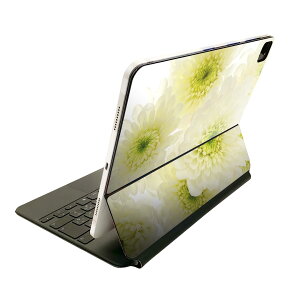 Magic Keyboard 12.9�C���` iPad Pro�i��4����A��5����A��6����j�Ή� apple �A�b�v�� �A�C�p�b�h �S�ʃX�L���V�[�� �t�� �O�� �w�� �ی�V�[�� �l�C �ԁ@���@flower 014825