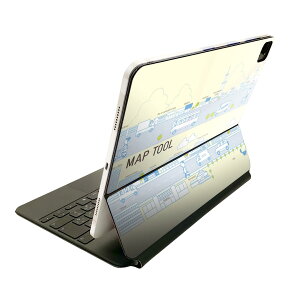 Magic Keyboard 12.9�C���` iPad Pro�i��4����A��5����A��6����j�Ή� apple �A�b�v�� �A�C�p�b�h�@�S�ʃX�L���V�[�� �t�� �O�ʁ@�w�� �ی�V�[�� �l�C 014909 �C���X�g�@�}�b�v