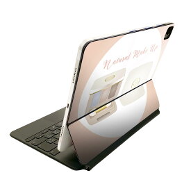 Magic Keyboard 12.9インチ iPad Pro（第4世代、第5世代、第6世代）対応 apple アップル アイパッド　全面スキンシール フル 前面　背面 保護シール 人気 015981 化粧道具　コスメ　アイシャドウ