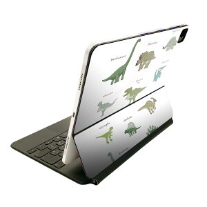 Magic Keyboard �p �X�L���V�[�� 11�C���` iPad Pro�p ��1-4���� iPad Air ��4-5���� �Ή� �S�ʃX�L���V�[�� �t�� �O�� �w�� �ی�V�[�� �l�C 017553 �_�C�i�\�[�@ �_�C�i�\�[�@�����@Dinosaur�@�\