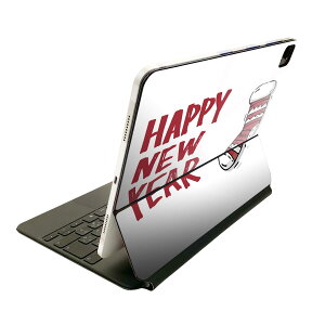 Magic Keyboard �p �X�L���V�[�� 11�C���` iPad Pro�p ��1-4���� iPad Air ��4-5���� �Ή� �S�ʃX�L���V�[�� �t�� �O�� �w�� �ی�V�[�� �l�C 017685 �N���X�}�X happy�@new�@year�@�����@�C��