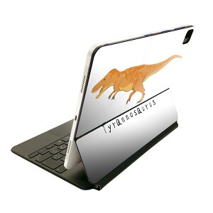 Magic Keyboard 12.9C` iPad Proi4A5A6jΉ apple Abv ACpbh SʃXLV[ t O w یV[ lC eBmTEX@Tyrannosaurus@ 017688