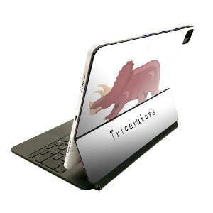 Magic Keyboard 12.9�C���` iPad Pro�i��4����A��5����A��6����j�Ή� apple �A�b�v�� �A�C�p�b�h�@�S�ʃX�L���V�[�� �t�� �O�ʁ@�w�� �ی�V�[�� �l�C 017696 ���� �g���P���g�v�X�@Triceratops�@����