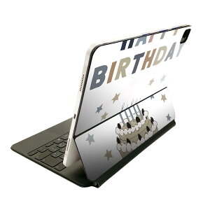 Magic Keyboard 12.9�C���` iPad Pro�i��4����A��5����A��6����j�Ή� apple �A�b�v�� �A�C�p�b�h�@�S�ʃX�L���V�[�� �t�� �O�ʁ@�w�� �ی�V�[�� �l�C 017797 Happy Birthday Birthday �P�[�L ���킢��