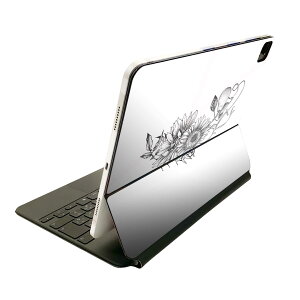 Magic Keyboard 12.9C` iPad Proi4A5A6jΉ apple Abv ACpbh SʃXLV[ t O w یV[ lC flower mN  019562