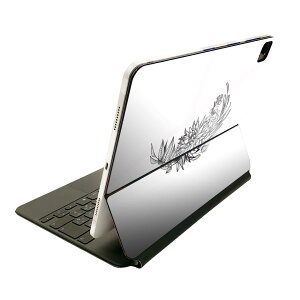 Magic Keyboard p XLV[ 11C` iPad Prop 1-4 iPad Air 4-5 Ή SʃXLV[ t O w یV[ lC 019564 tHg flower mN 