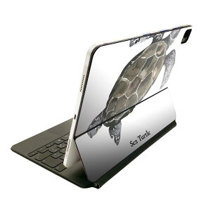 Magic Keyboard �p �X�L���V�[�� 11�C���` iPad Pro�p ��1-4���� iPad Air ��4-5���� �Ή� �S�ʃX�L���V�[�� �t�� �O�� �w�� �ی�V�[�� �l�C 019731 �f�U�C�� �C�̐��� �C�K�� chelonioidea