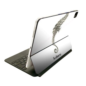 Magic Keyboard �p �X�L���V�[�� 11�C���` iPad Pro�p ��1-4���� iPad Air ��4-5���� �Ή� �S�ʃX�L���V�[�� �t�� �O�� �w�� �ی�V�[�� �l�C 019734 �f�U�C�� �C�̐��� Seahorse �^�c�m�I�g�V�S